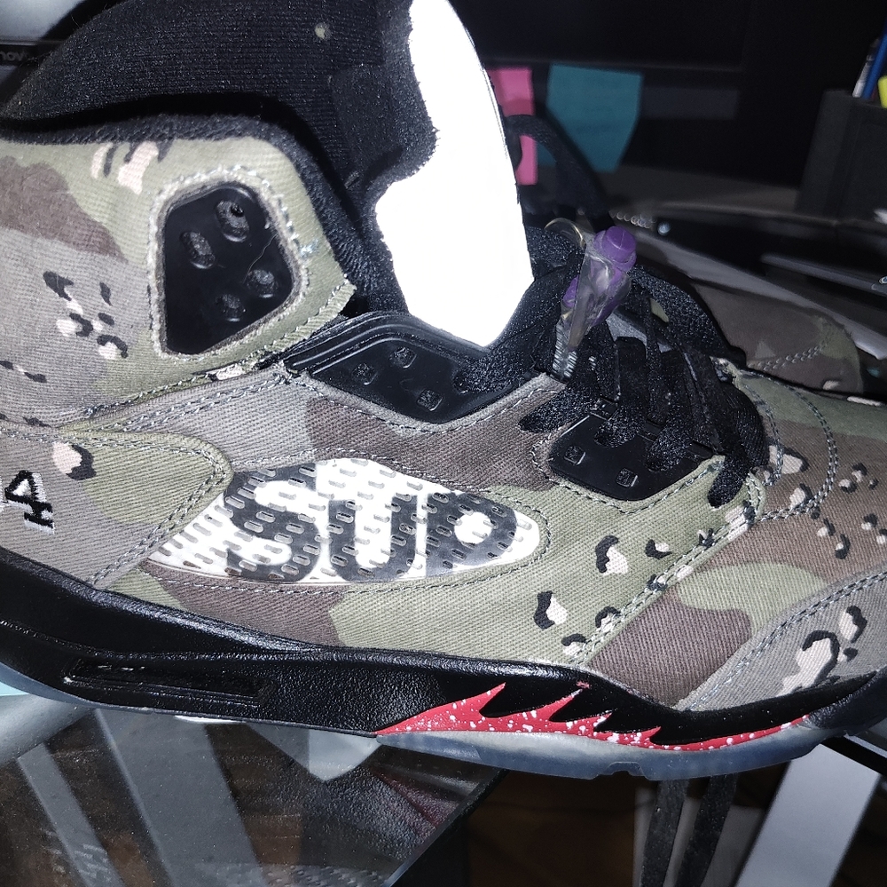 Camouflage Custom Goretex Sneakers